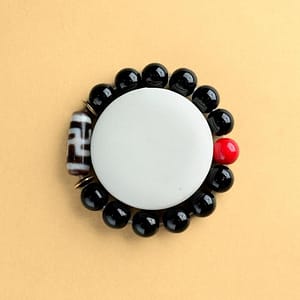 黑财神万字老天珠